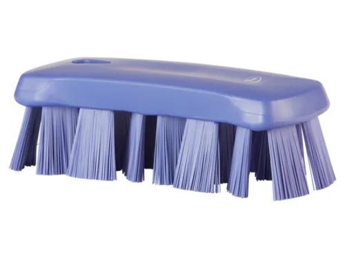 Vikan 3891-8 UST Kleine Werkborstel Harde vezel 176mm Paars