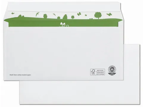 Bong Enveloppen Beeco Ft 110x220mm Zonder Venster Doos 500 Stuks