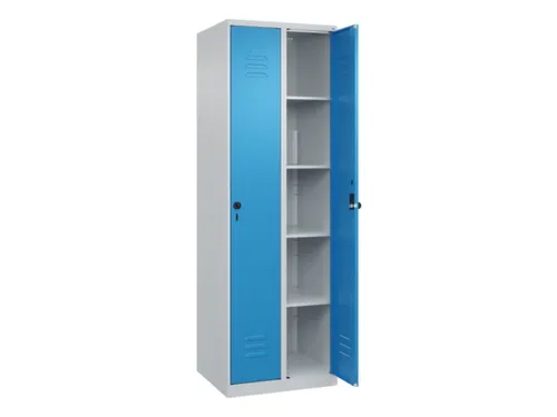 wasgoedverdeelkast,HxBxD 1850x600x500mm,vak B 300mm,draaigrendel