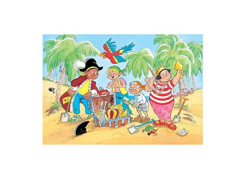 Puzzel Jan van Haasteren Junior 13 Treasure Hunt 150 stukjes