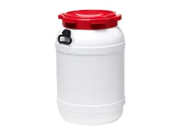 Dekselvat Met Grote Vulopening 410x632mm Inhoud 68 liter Ø 282mm