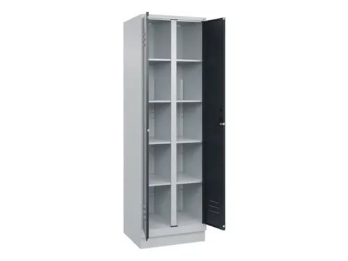 wasgoedverdeelkast,HxBxD 1950x600x500mm,vak B 300mm,cilinderslot