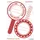 Keuken Etiket Herma 15446 New Look Rood 3 vel