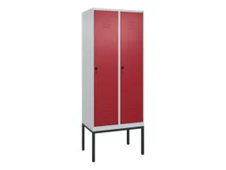 locker voor scheiding van kleding,HxBxD 2120x800x500mm,2vak