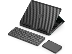 Logitech Casa Pop-Up Desk QWERTY Brits Engels Touchpad Schaar-toets