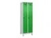 locker voor scheiding van kleding,HxBxD 1950x600x500mm,2vak