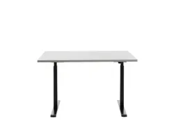 Elektrisch ihv bureau,HxBxD 700-1200x1200x800mm,blad grijs