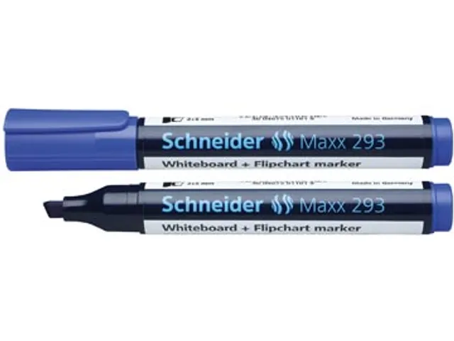 Schneider Whiteboard + Flipchart Marker Maxx 293 Blauw 2-5mm