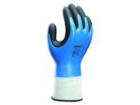 Handschoen 377, Maat S Nitril Blauw Zwart
