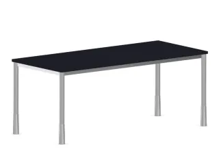 In hoogte verstelbaar bureau,HxBxD 720-840x1800x800mm,CC-zwart - 2