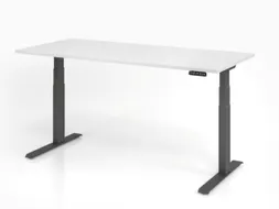Elektrisch in hgte vst. zit-sta-bureau,HxBxD 640-1290x1800x800mm