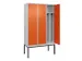 locker voor scheiding van kleding,HxBxD 2120x1200x500mm,3vak
