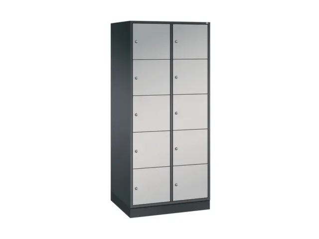 armoire multicases grand volume,HxlxP 1950x820x600mm,2x5compartiments