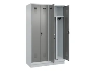 PBM-locker,HxBxD 1950x1200x500mm,4vak,vak B 300mm,draaigrendel - 1