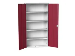 universele kast,HxBxD 2000x1050x350mm,4xStalen bodem,draaigrendelslot