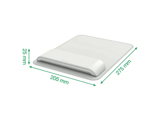 Tapis de souris Leitz Ergo avec repose-poignet réglable gris clair