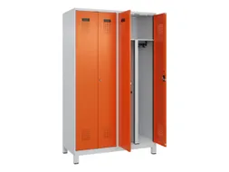 PBM-locker,HxBxD 1950x1200x500mm,4vak,vak B 300mm,cil.-slot