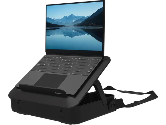 Sac informatique Breyta avec support pour ordinateur portable noir