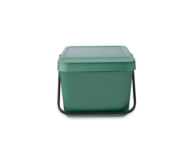 Poubelle empilable Sort & Go 20L Vert