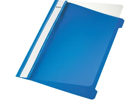 Snelhechter Leitz 4197 standaard A5 PVC blauw