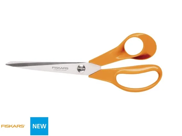 Schaar Fiskars Classic universeel 21cm oranje