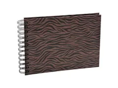 Fotoalb ZEBRA 23x16cm 50bl bruin