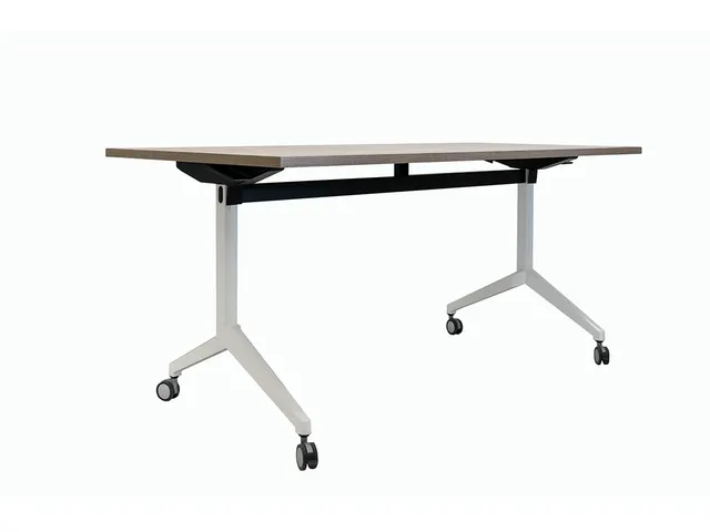 Table Pliante Schaffenburg 140x80cm Ombre bois 25mm Alu