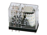 Verticaal Relais 5a/30vdc-220vac 2 X Wissel 6vdc