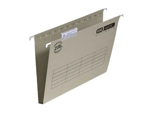 Hangmap Elba Verticfile+ Ultimate A4 30Mm U-bodem Grijs