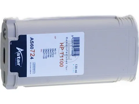 AS60724 ASTAR HP 72 DNJ Inkt cyaan rebuilt Blister 130ml