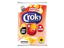 Chips Naturel Zakje Van 100 Gram