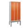 Z-garderobekast,HxBxD 2120x900x500mm,vak B 150/300mm,cil.-slot