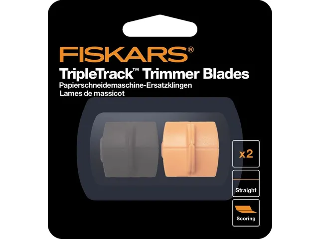 Reservemes Fiskars TripleTrack set à 2 stuks assorti