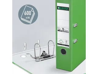 Ordner Leitz 1010 A4 80mm PP lichtgroen - 6