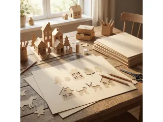 Fotokarton Kangaro 50x70cm 300gr beige pak 25 vel - 7