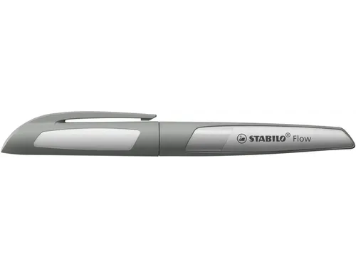Vulpen STABILO Flow medium grijs blister à 1 stuk