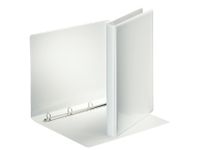 Presentatieringband Luxe A4 4-rings D-mech 16mm wit 10 Stuks