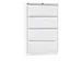 hangmappenkast,HxBxD 1321x800x622mm,4hangmappenframes,twee banen