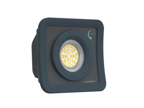 zaklamp,LED,1000lumen,aan-/uit-schakelaar,clip,accu