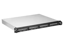 Terramaster U4-500 1U rackmount NAS 4-bay Backup Server 10GbE poorten