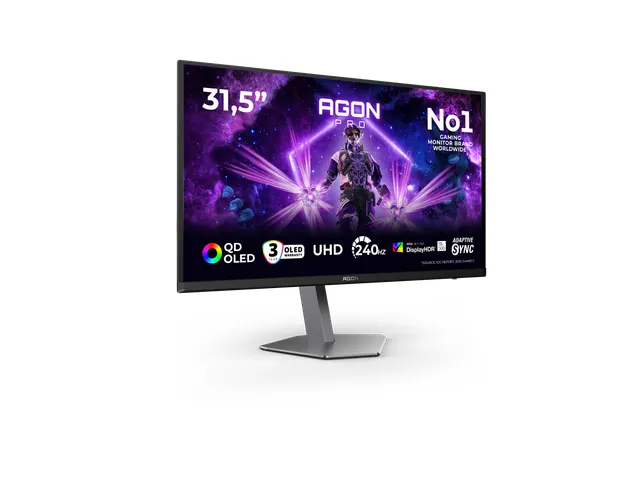 AOC AGON AG326UZD2 31,5 inch 4K QD-OLED gaming monitor