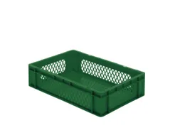 Euronorm-Stapelbak 26l H X L X B 145x600x400mm Groen