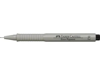 Tekenpen Faber Castell Ecco Pigment 0.2Mm Zwart - 4