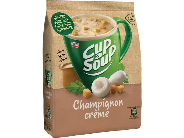 Cup-a-Soup Voor Automaten Champignon Crème, Soep, 140 ml