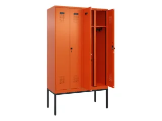 locker voor scheiding van kleding,HxBxD 2120x1200x500mm,4vak - 1