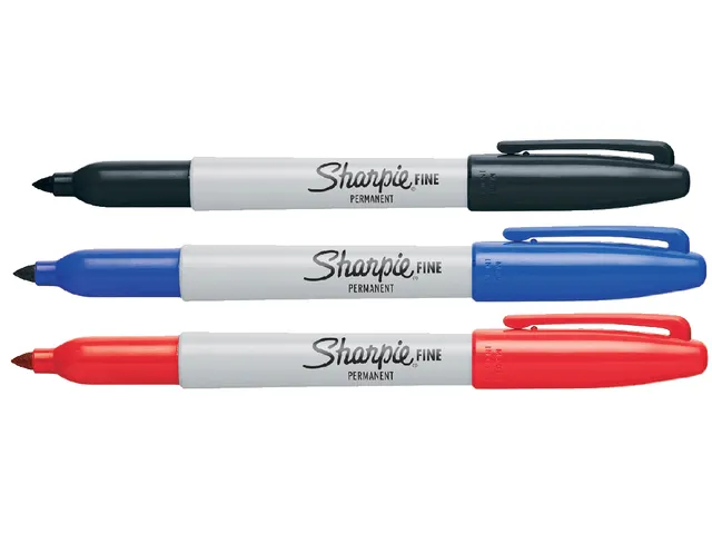 Feutre Sharpie pointe fine ogive 0,9mm Rouge