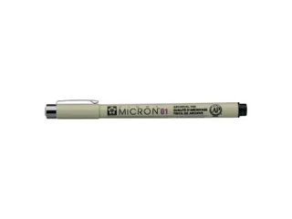 Fineliner Sakura pigma micron 01 zwart 0.25mm - 1