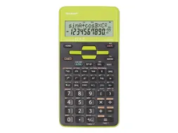 Calculator Sharp EL531THGR zwart-groen wetenschappelijk