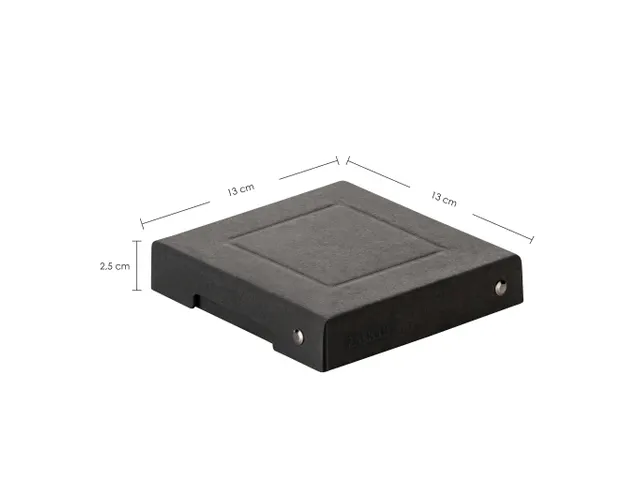 PureBox Black 120x120 25mm