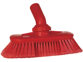 Hygiene 7067-4 Hoekverstelbare Borstel Watertoevoer Rood - 1